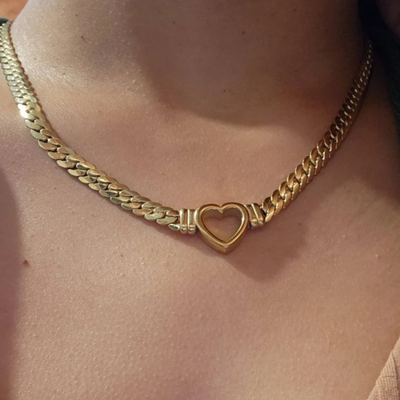 Jewelry - GP heart ❤️ necklace
